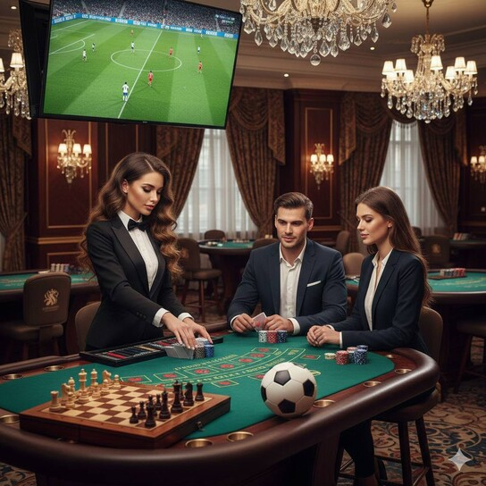 网百棋牌对弈场景